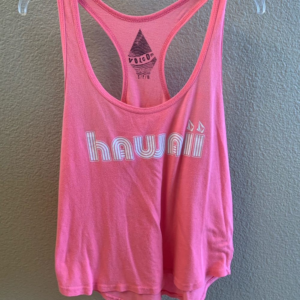 Pink Volcom tank top